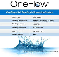 Watts Premier OFPSYS OneFlow with Salt-Free Scale Prevention and Water Filtration System